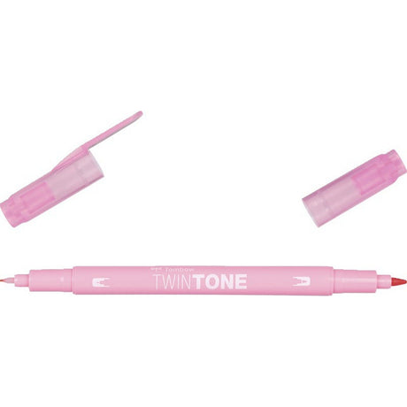 Tombow • stylo pinceau double pointe twintone rose pâle