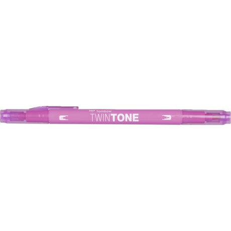Tombow • stylo pinceau double pointe twintone rose princesse