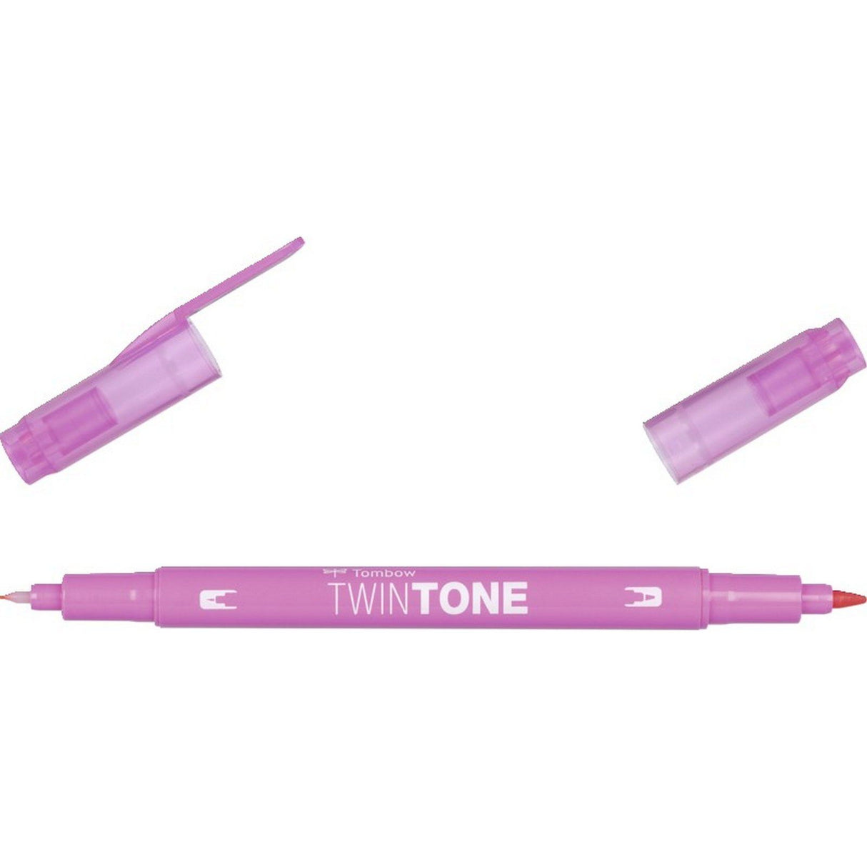 Tombow • stylo pinceau double pointe twintone rose princesse