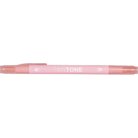 Tombow • stylo pinceau double pointe twintone rose pêche