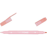 Tombow • stylo pinceau double pointe twintone rose pêche