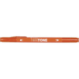 Tombow • stylo pinceau double pointe twintone orange