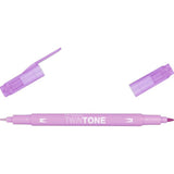 Tombow • stylo pinceau double pointe twintone rose bonbon