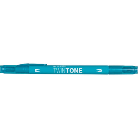 Tombow • stylo pinceau double pointe twintone vert émeraude