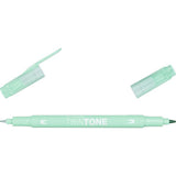 Tombow • stylo pinceau double pointe twintone vert menthe