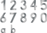 Metafranc numéro de maison 2 a2 120mm - wu0424017