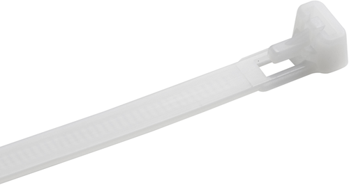 Meister serre-câble refermable noir 25pcs w - wu7452450