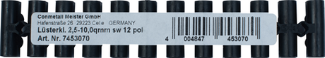 Bornier Meister 2,5-10,0qmm zw 12 pol w - wu7453070
