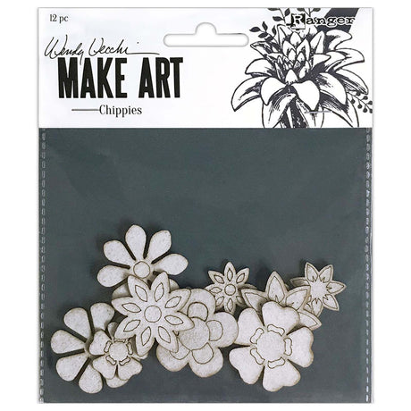 Ranger Ink Ranger • Faire des fleurs de chippies artistiques