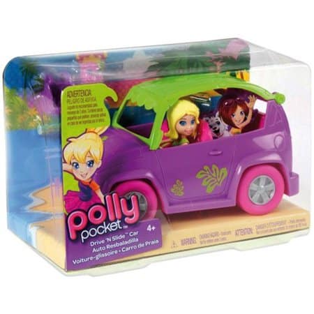 Mattel Polly Pocket Plongée et toboggan voiture avec figurine