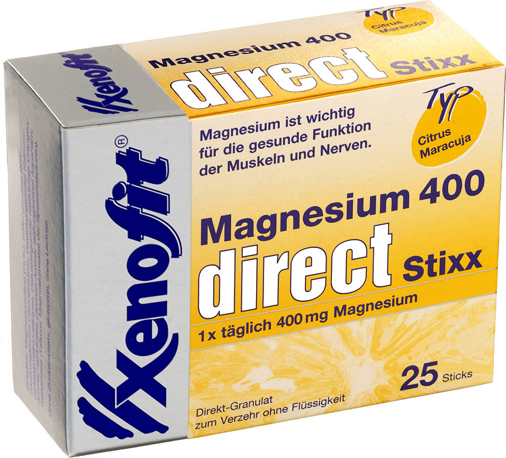 Xenofit magnésium 400 direct stixx 25x2,5g