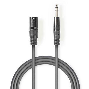 Câble audio XLR Nedis