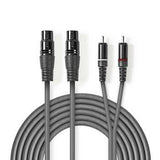 Câble audio XLR Nedis