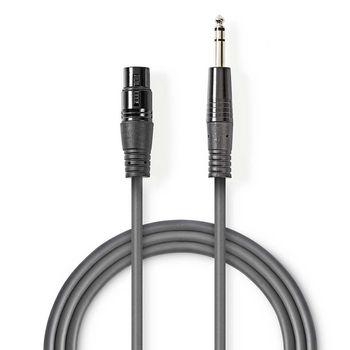 Câble audio XLR Nedis