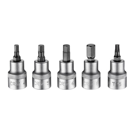 Jeu de têtes Icetoolz xpert : 4 5 6 8 mm hex et t25, e21s
