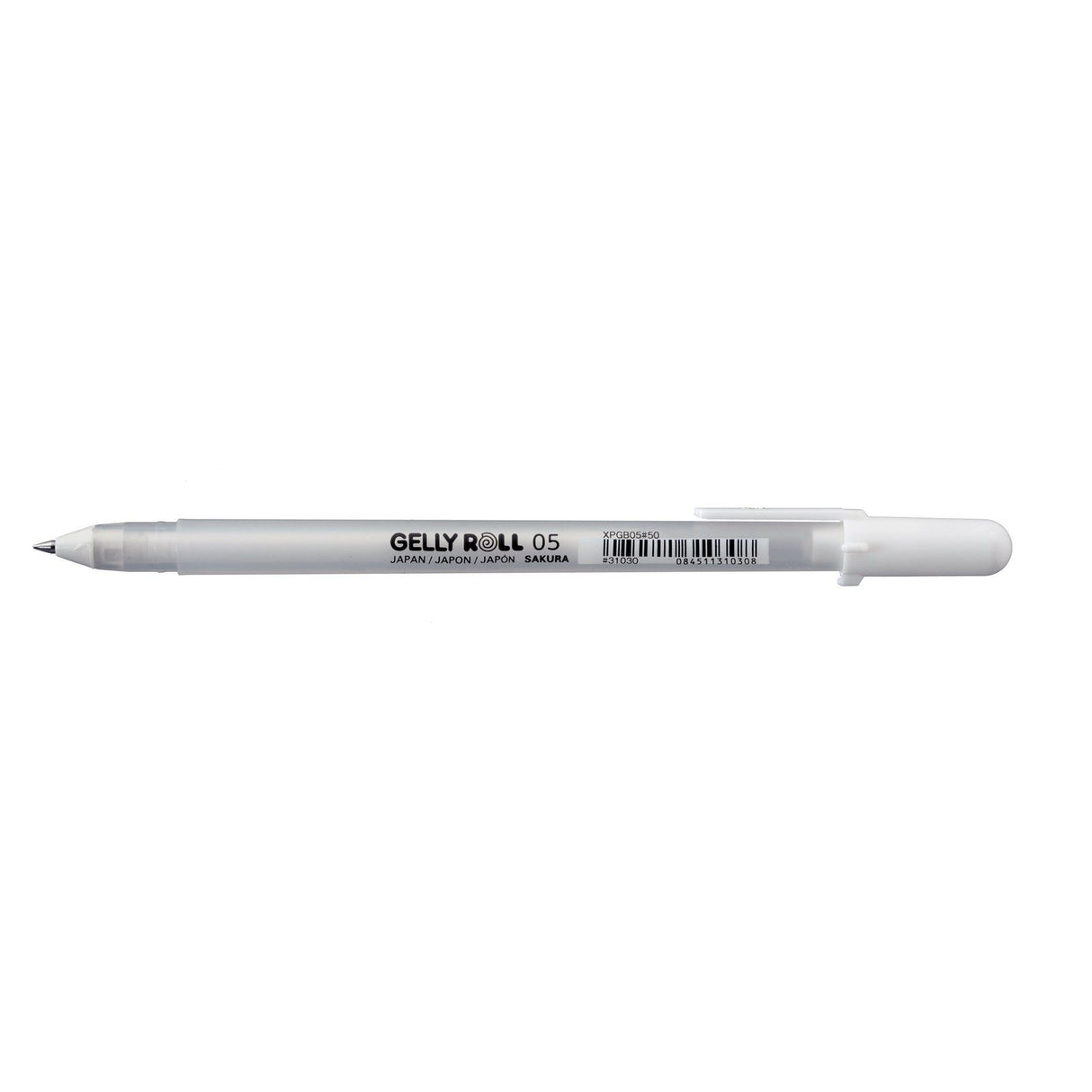 Sakura • stylo gel gelly roll blanc de base