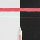 Sakura • stylo gel gelly roll clair de lune rouge