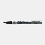 Sakura • stylo de calligraphie pen-touch argent fin
