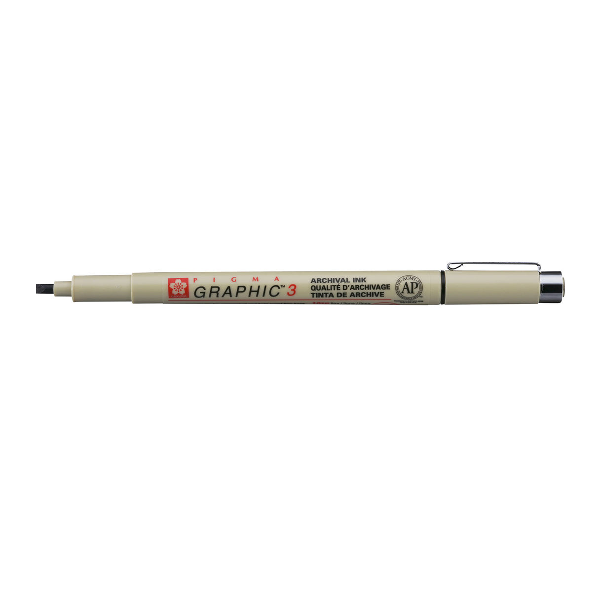 Sakura • graphique pigma 3mm noir