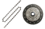 Ensemble d'usure Shimano xt 11 vitesses cn-hg701+cs-m8000 11-46