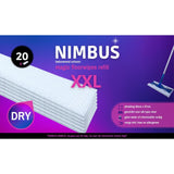 Recharge de serpillières magiques Nimbus 20 pièces xxl 46x27 cm | 2 pièces