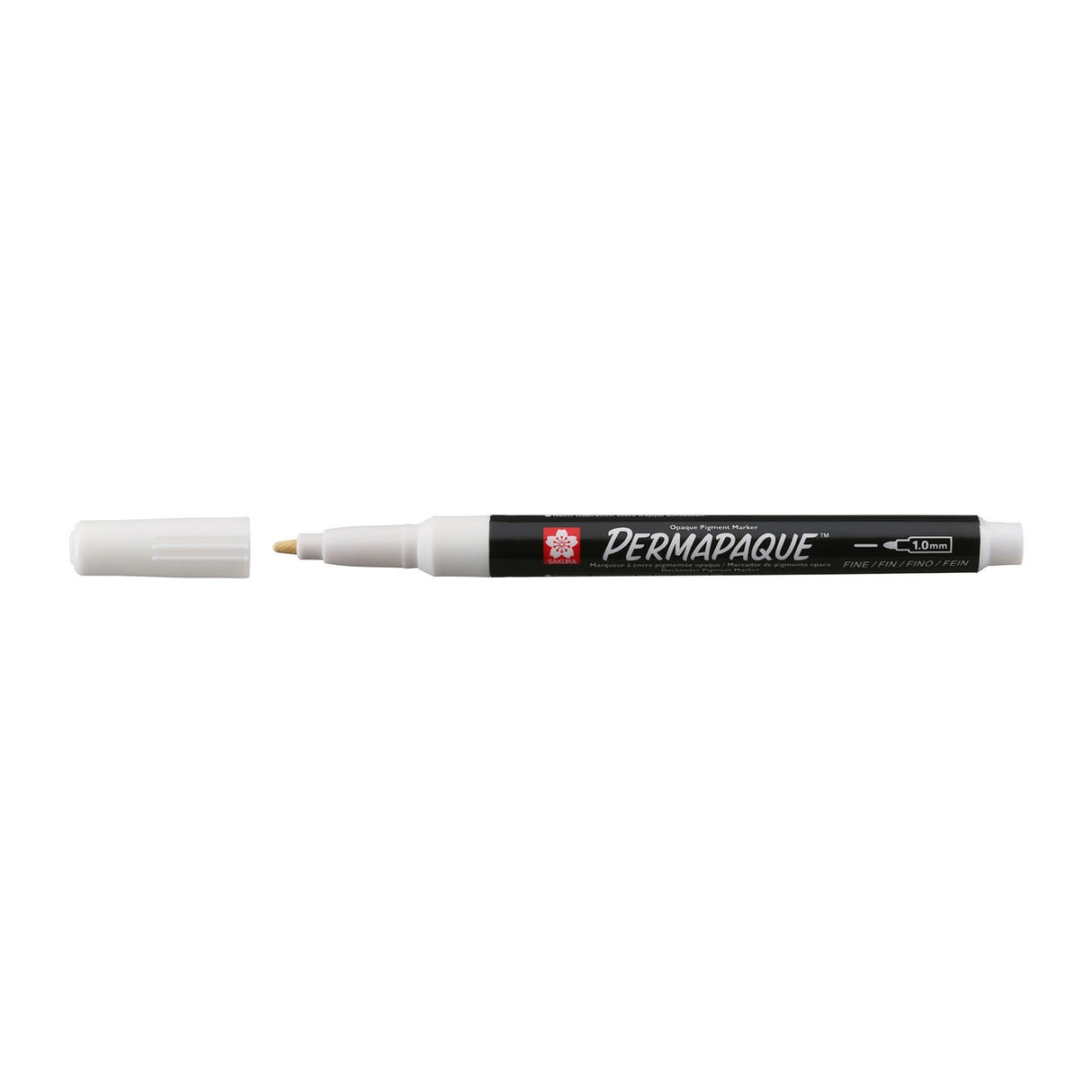 Sakura • permapaque pointe fine blanc