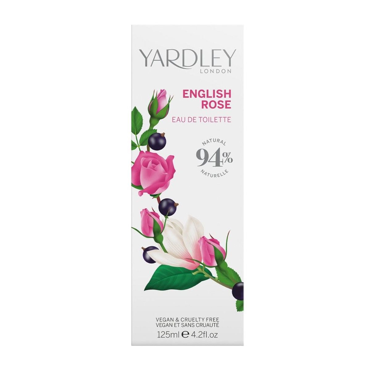 Yardley London eau de toilette rose anglaise 50ml