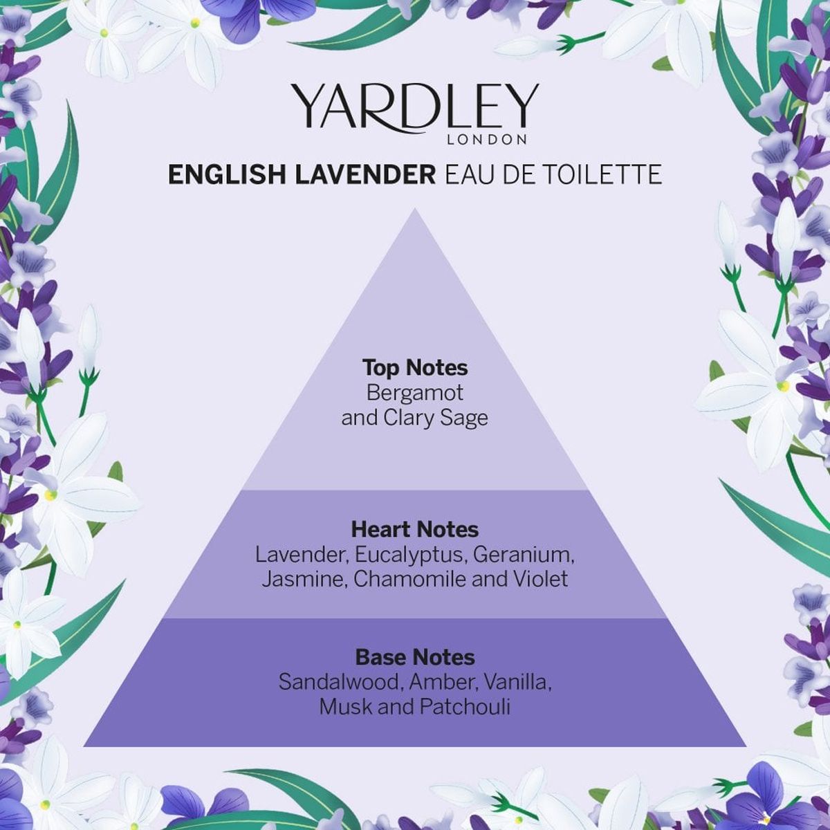 Yardley London Eau de Toilette Lavande Anglaise 125 ml