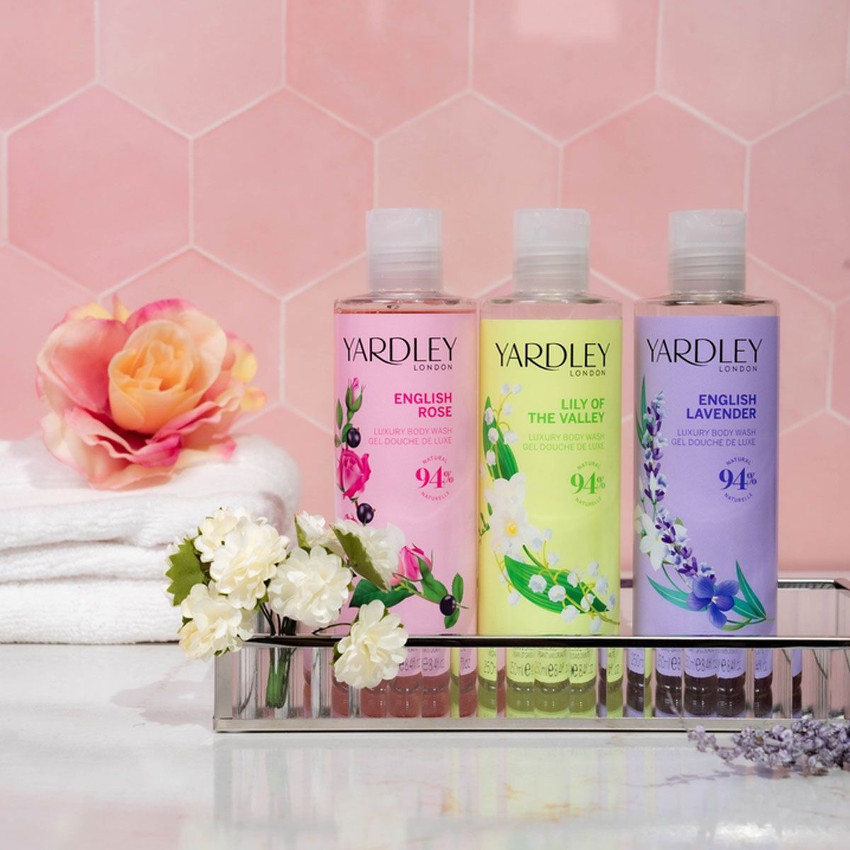 Yardley London nettoyant pour le corps muguet 250 ml