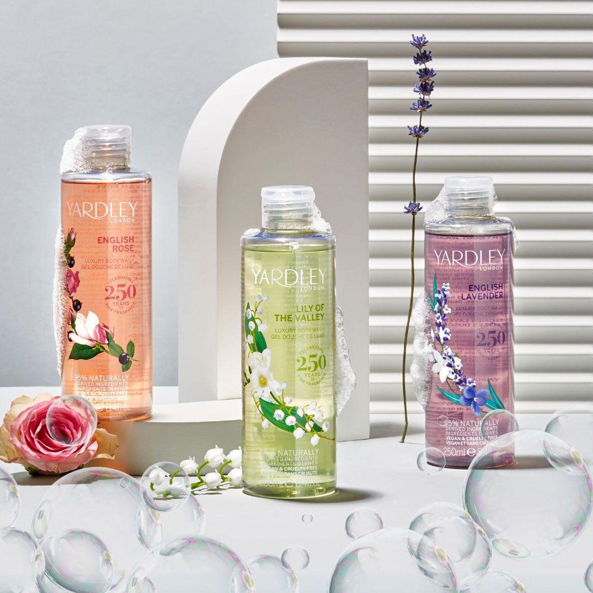 Yardley London nettoyant pour le corps muguet 250 ml