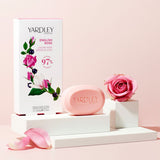 Savon à la rose anglaise Yardley London 3x100gr.