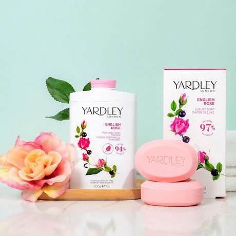 Yardley London Talc à la rose anglaise 200gr.