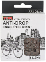 Chaîne de vélo électrique Ybn singlespeed s512ne s2 136 gauche 1 2"x3 32"