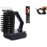 Campingmeister barbecue 3en1 brosse noir