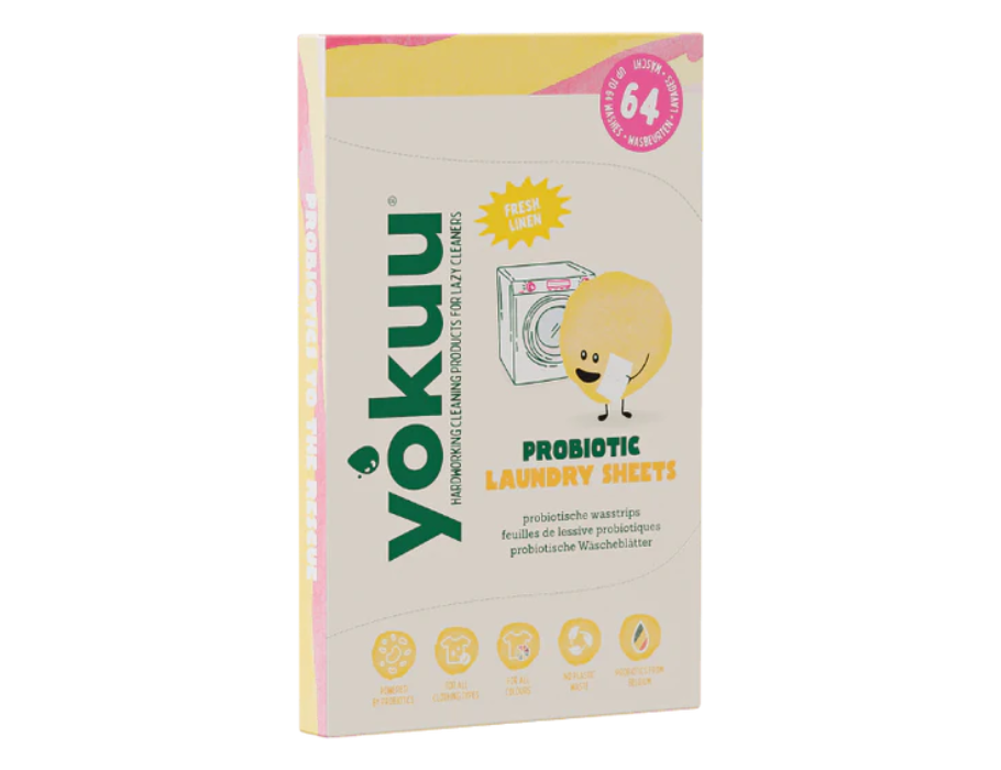Bandes de lavage Yokuu - lingettes détergentes - linge frais - 64 pièces