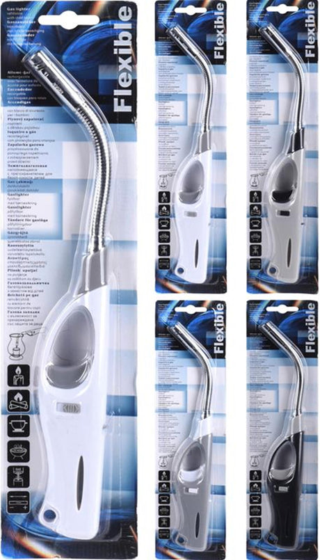 Briquet souple rechargeable 4ass cl | 4 pièces