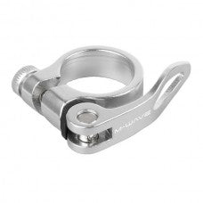 Pince de stylo de siège avec letenseur rapide 31,8 mm, argent (pack suspendu)