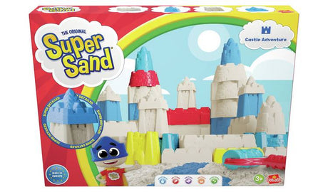 Jouez aux super châteaux de sable Goliath avec du sable à l'intérieur