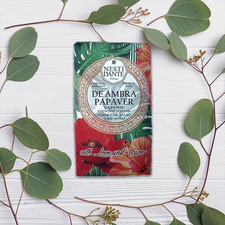 Savon au coquelicot Nesti dante da ambra 250gr.
