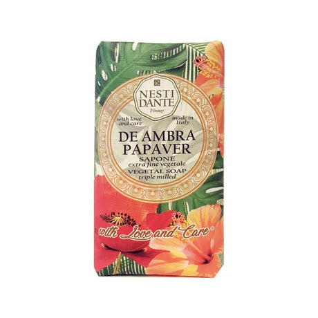Savon au coquelicot Nesti dante da ambra 250gr.