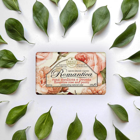 Savon Nesti dante Romantica rose pivoine 250gr.