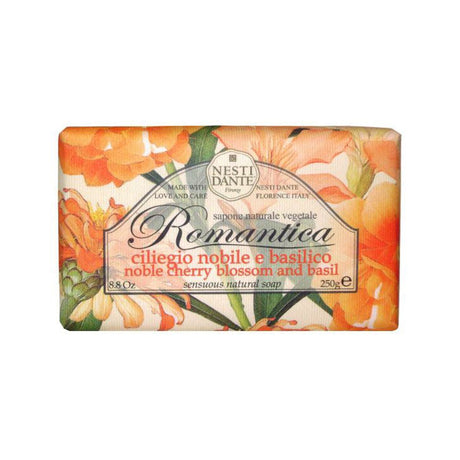 Savon Nesti dante Romantica noble à la fleur de cerisier et au basilic 250gr.