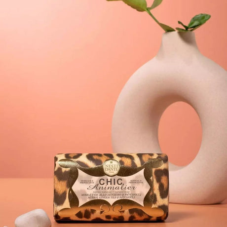 Nesti dante chic animalier myrrhe gingembre thé patchouli savon 250gr.