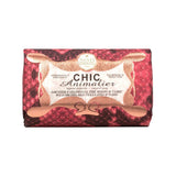 Nesti dante chic animalier orchidée sauvage, feuilles de réa rouge savon tiaré 250gr.