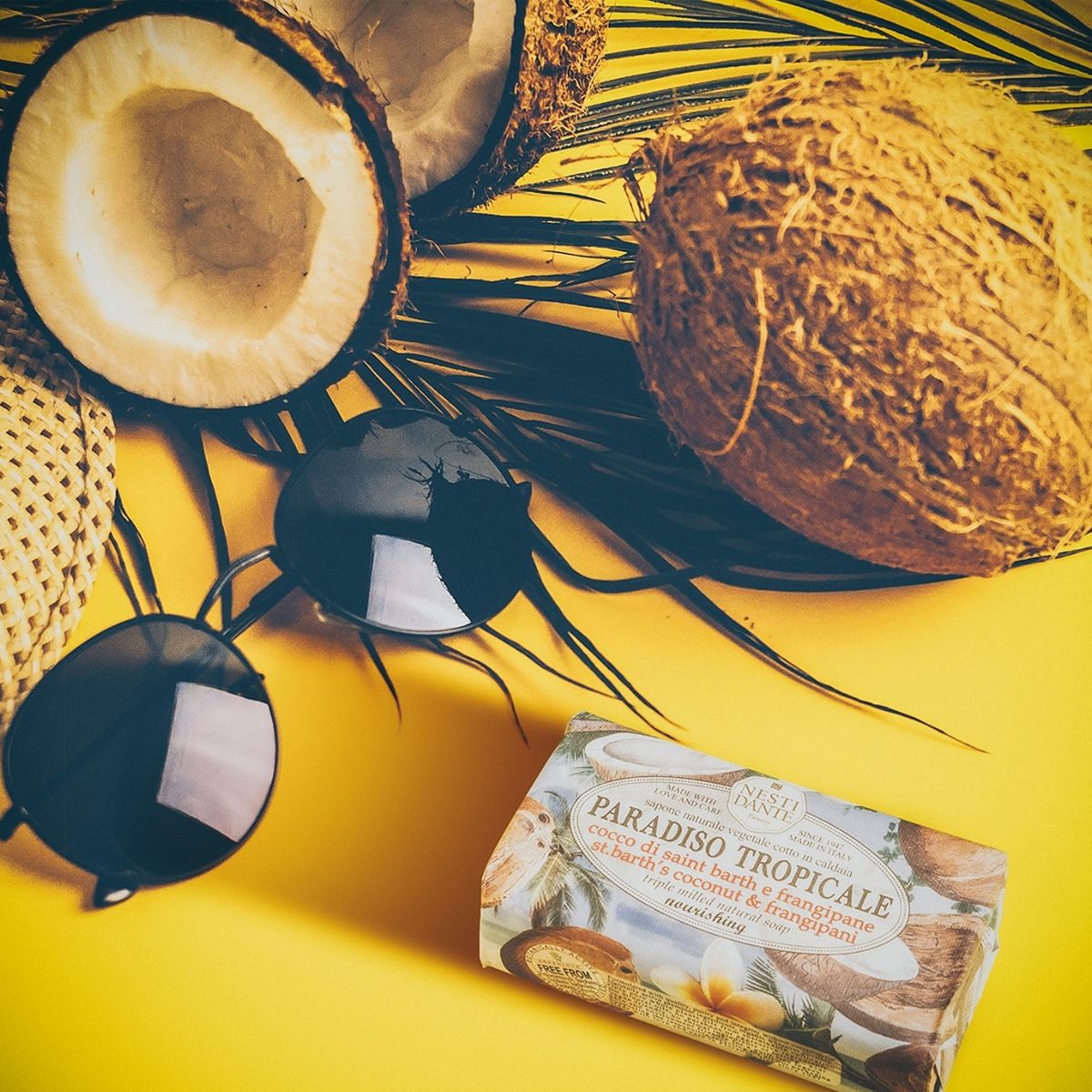 Savon Nesti dante paradiso tropical coco frangipanier 250gr.
