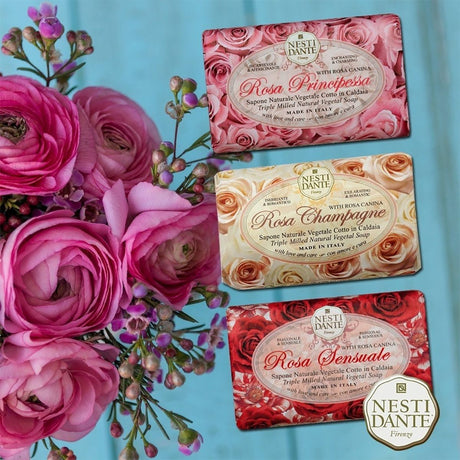 Savon Nesti Dante Rosa Prinsensa 150gr.