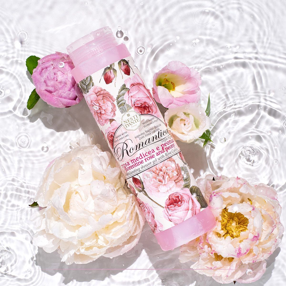 Nesti dante Romantica Gel douche rose pivoine 300 ml