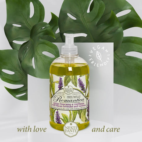 Pompe à savon Nesti dante Romantica verveine 500ml