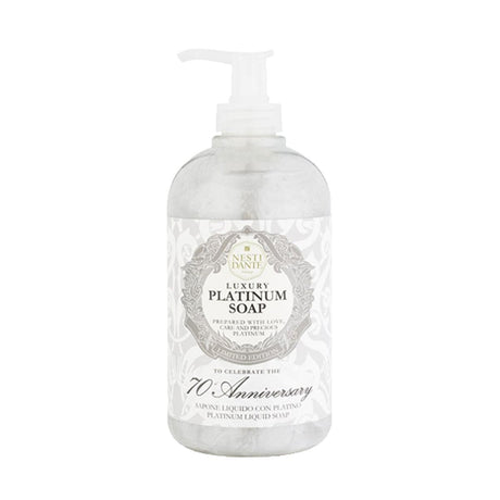 Pompe à savon de luxe platine Nesti Dante 500ml