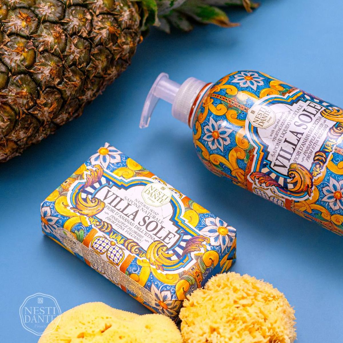 Nesti dante villa sole fiori d'ananas dell'etna pompe à savon 500ml